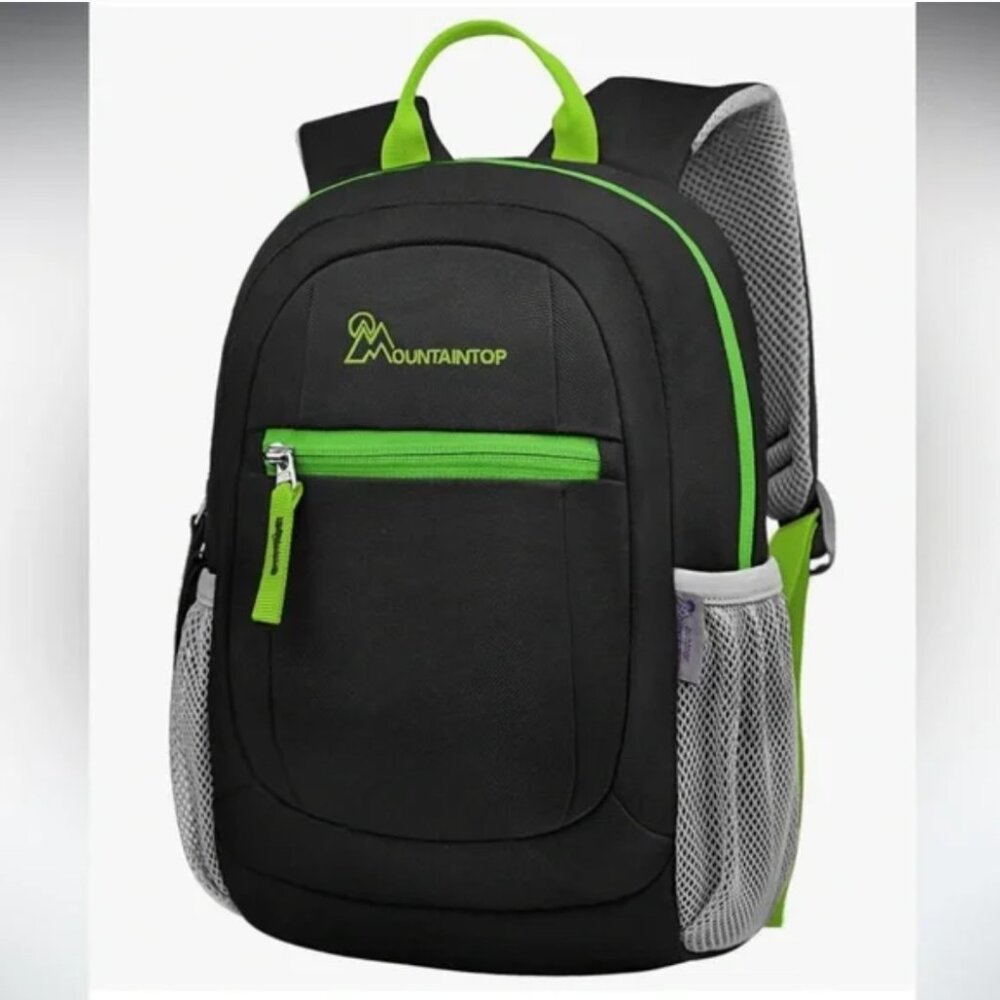 Like new Kids small Black and Green Backpack